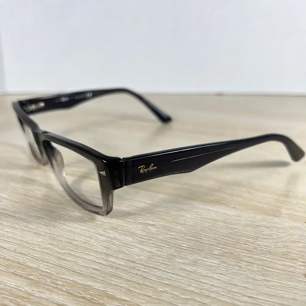 Ray-Ban RB5254 5058 Eyeglasses Black Gray Fade Frames Only 54-18-145